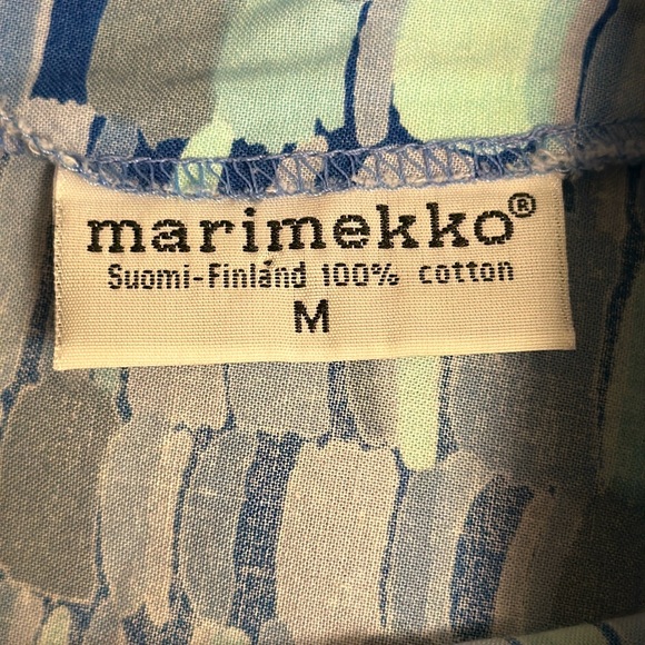 VINTAGE Rare Marimekko Print Dress, Size M - Picture 9 of 9